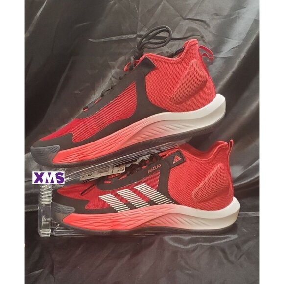 NEW Adidas Adizero Select Basketball Shoes (Team Power Red/White/Black) 12M/13W - Picture 1 of 12